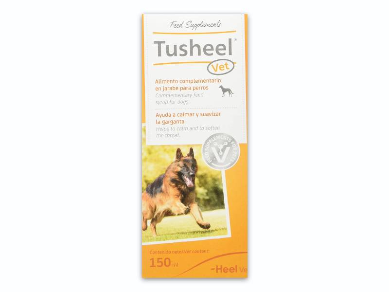 Absoluto películas manejo Tusheel 150 ml, mejor Jarabe Universal para la tos de los perros