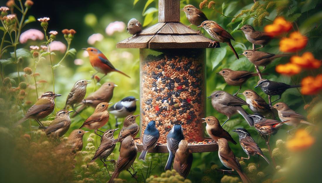 aves semilleras alimentación