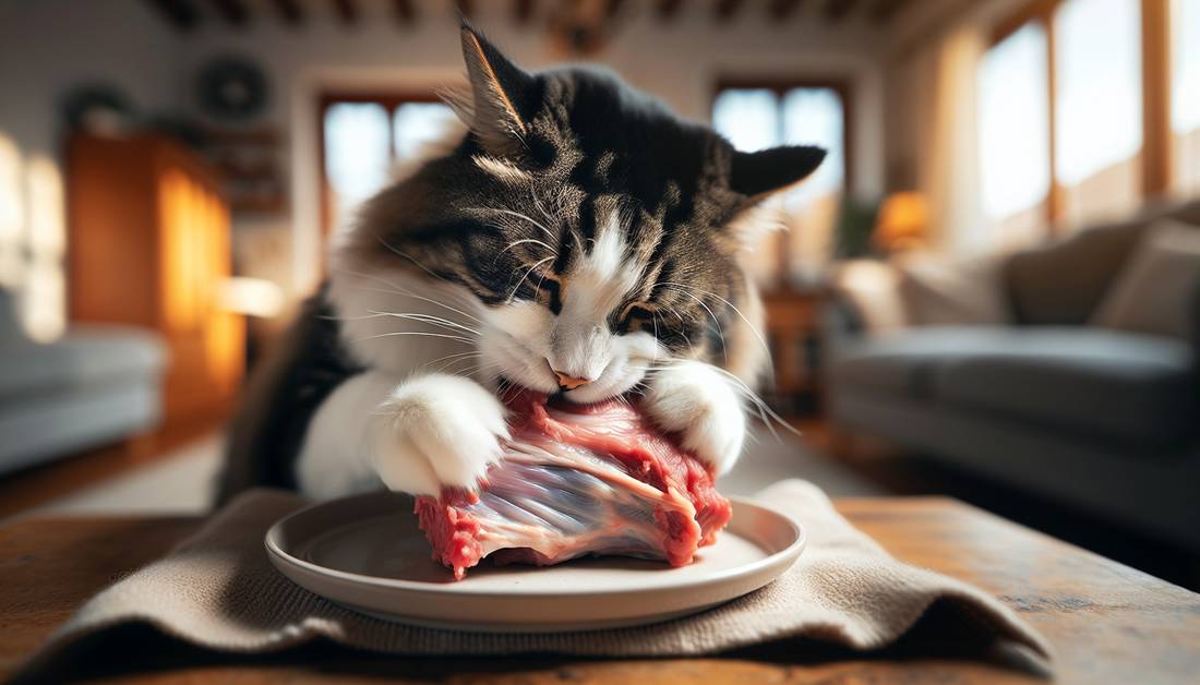 carne de gato casa