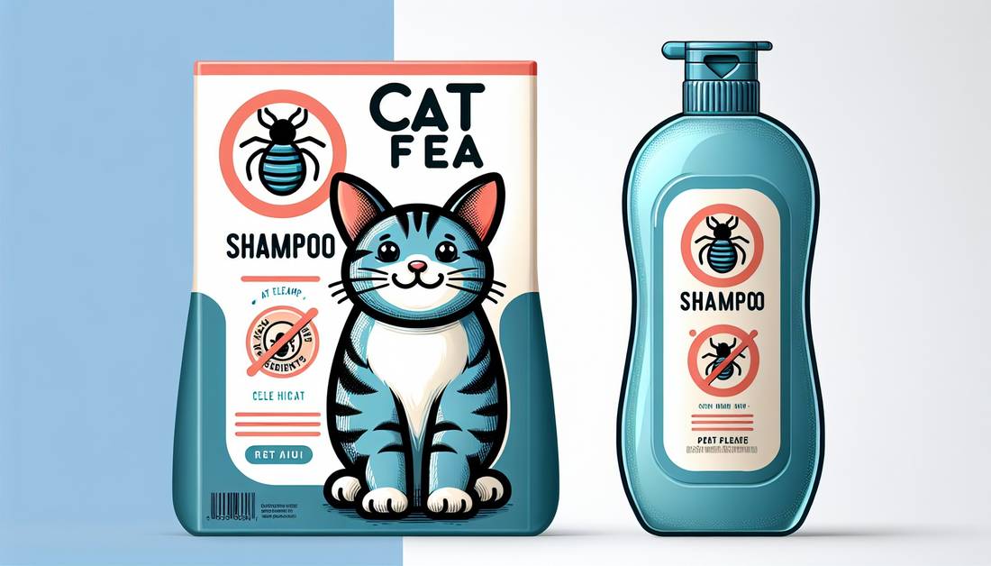 champú contra pulgas de gato