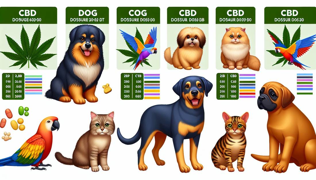 Dosis de CBD para mascotas