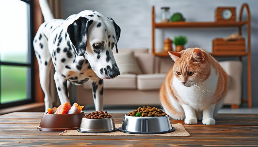 comida para perros gato