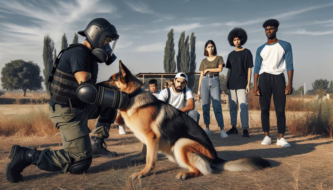 entrenamiento de mordida de perro