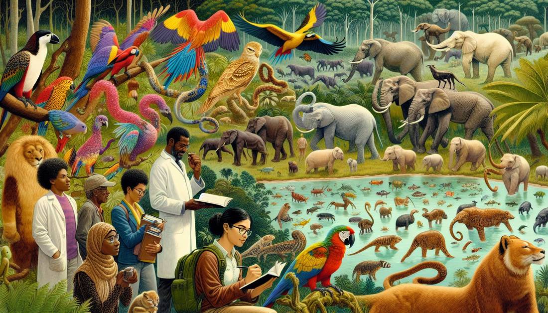 mundo de animales exóticos