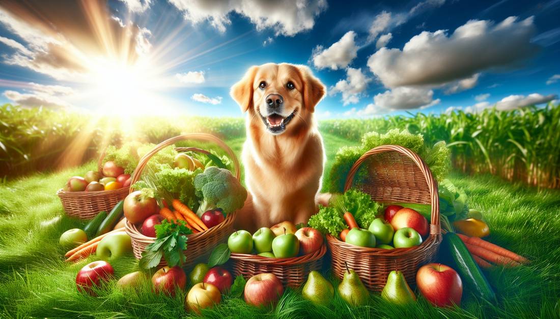 Las Mejores Frutas y Verduras para la Salud de tu Perro: Guía Completa