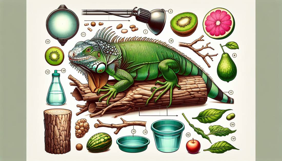 Guía Completa: Cómo Alimentar Correctamente a tu Iguana Verde