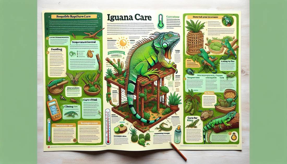 Guía Completa: Alimentación y Cuidados Esenciales para tu Iguana