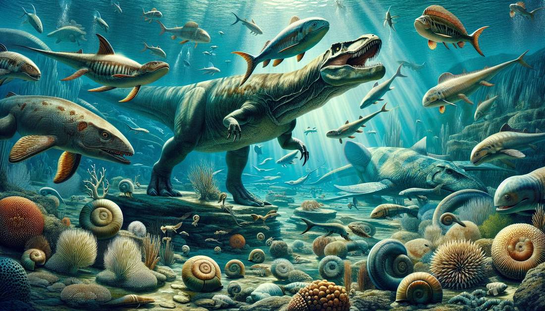 animales marinos prehistóricos