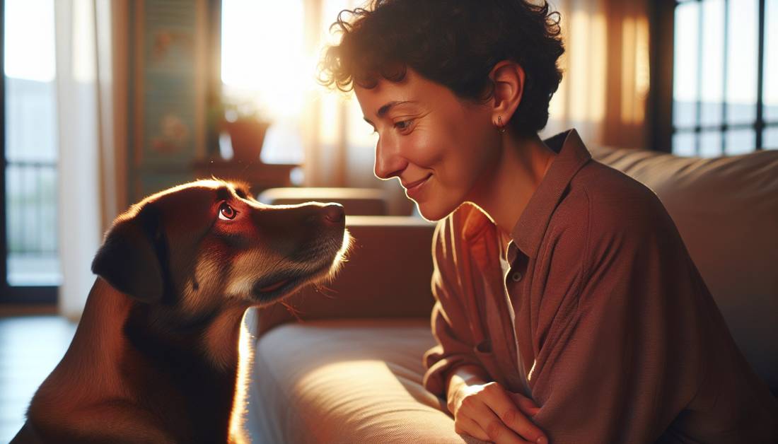 perro enamorarse dueño