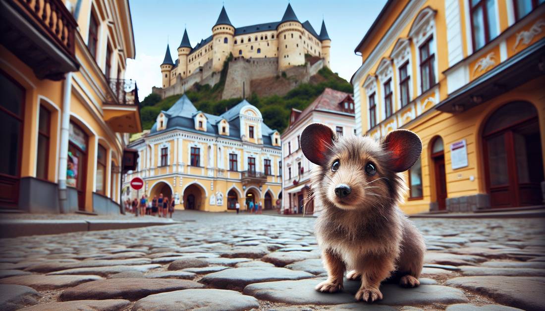 perro ratón praga