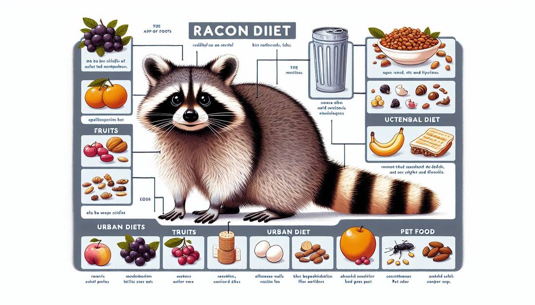 Descubre la Fascinante Dieta del Mapache: Guía Completa de Alimentación