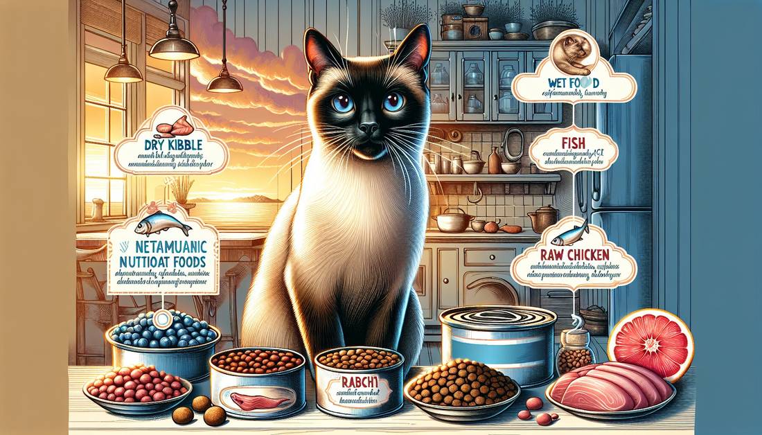 Guía Completa de Nutrición: Cómo Alimentar Correctamente a tu Gato Siamés