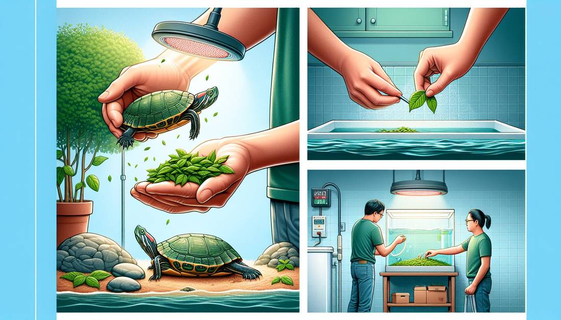 cuidado de las tortugas de agua