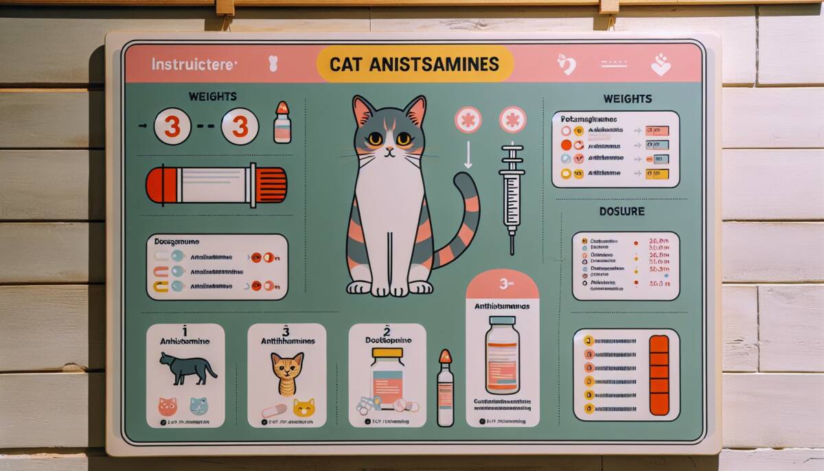 Guía sobre Antihistamínicos en Gatos: Dosificación, Marcas y Efectos Adversos