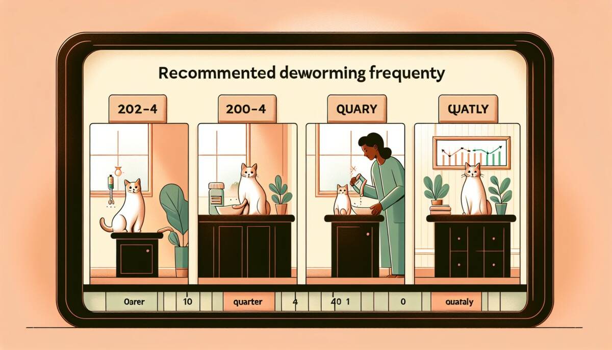 Frecuencia recomendada para desparasitar a tu gato