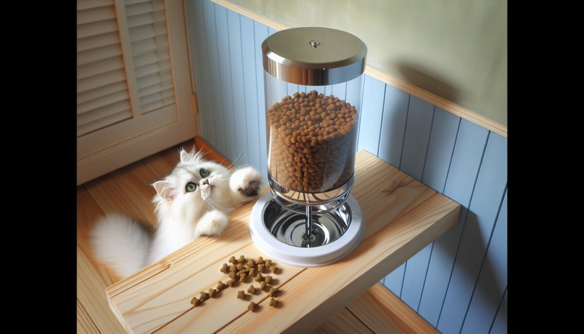 cat feeder elevation