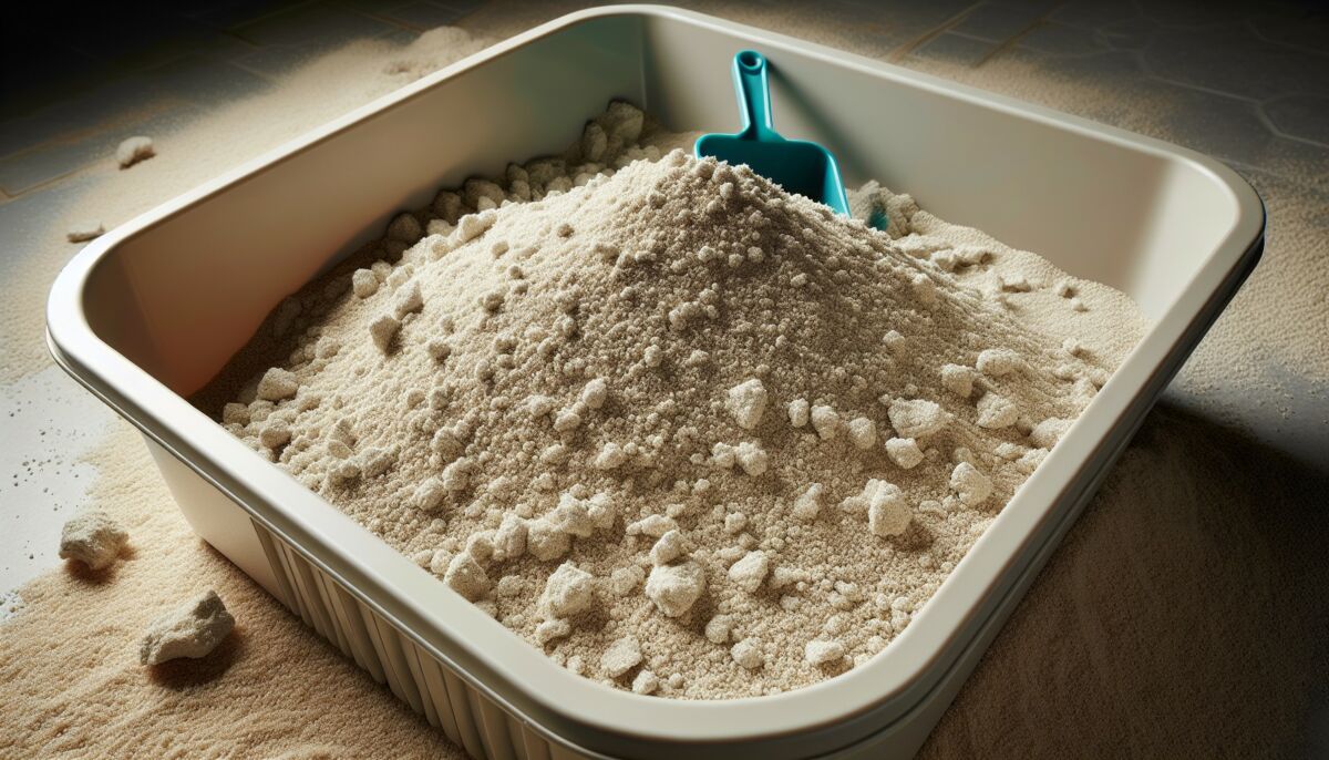 cat litter sand