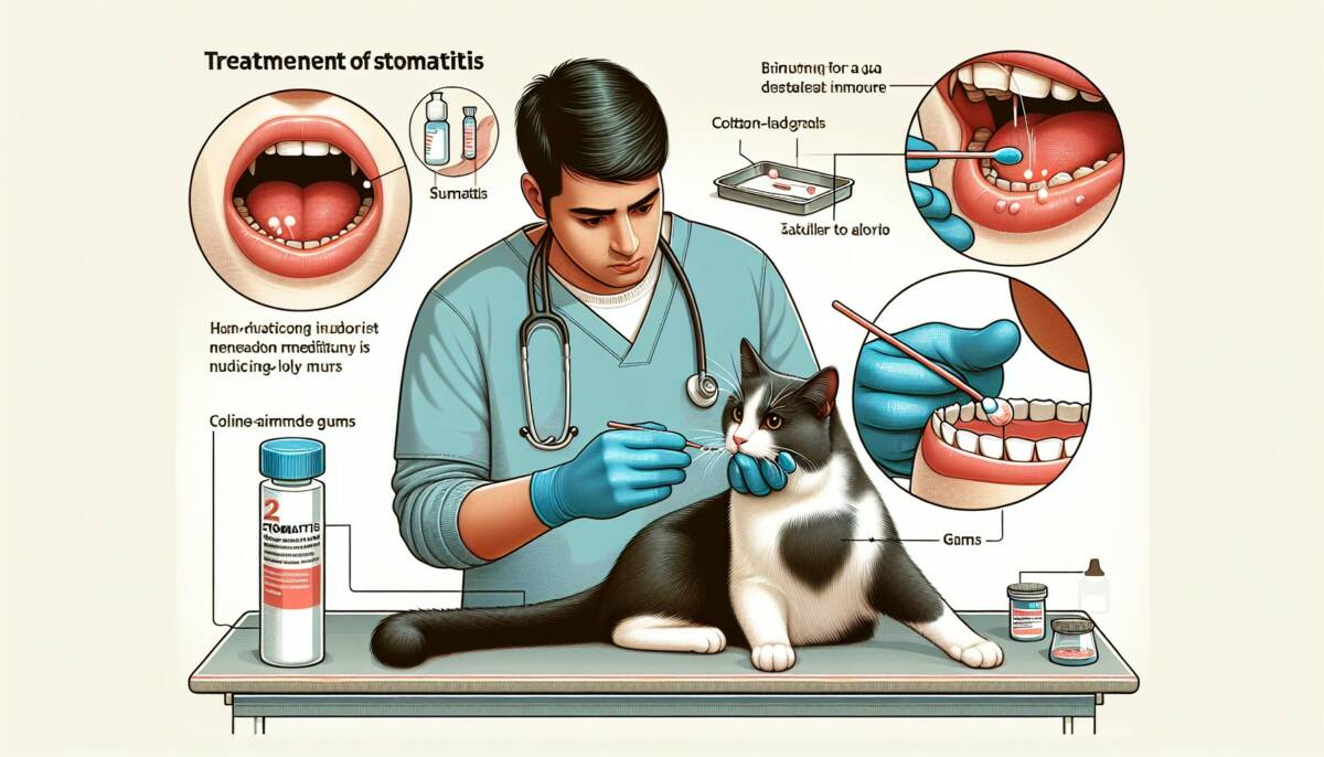 Síntomas y tratamiento de la estomatitis en gatos