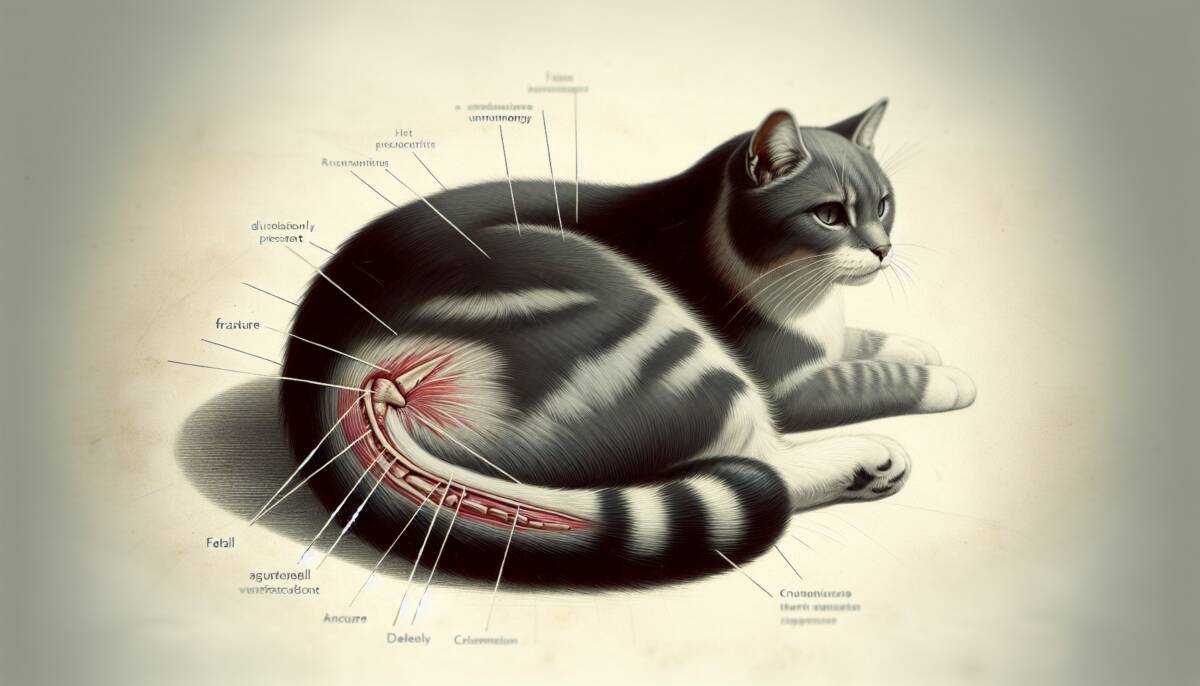 cat tail fracture