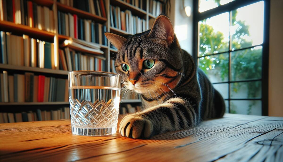 ¿Es habitual que mi felino consuma bastante agua?