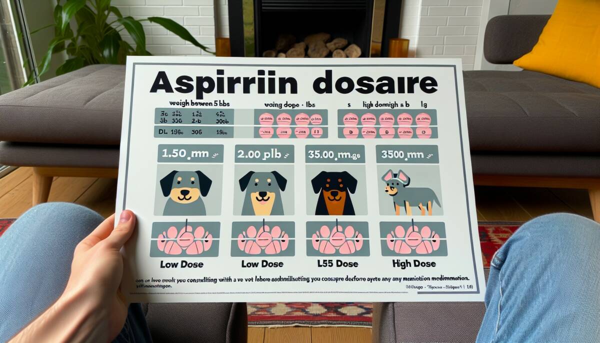 Aspirina para perros – Dosis y recomendaciones