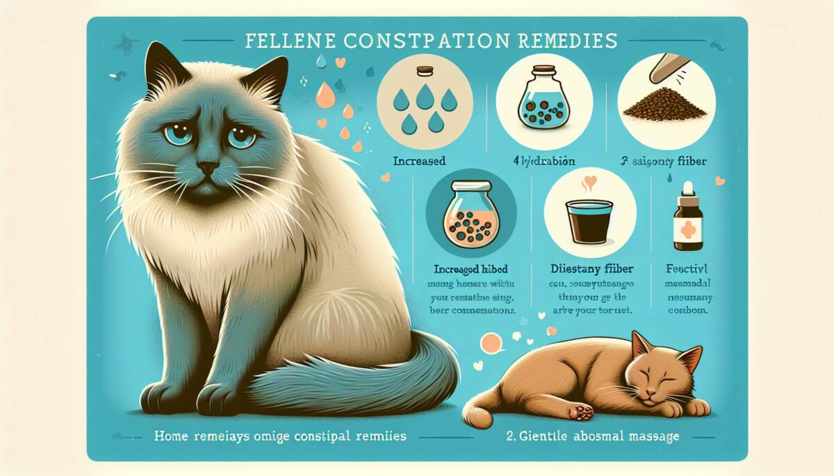 feline constipation remedies