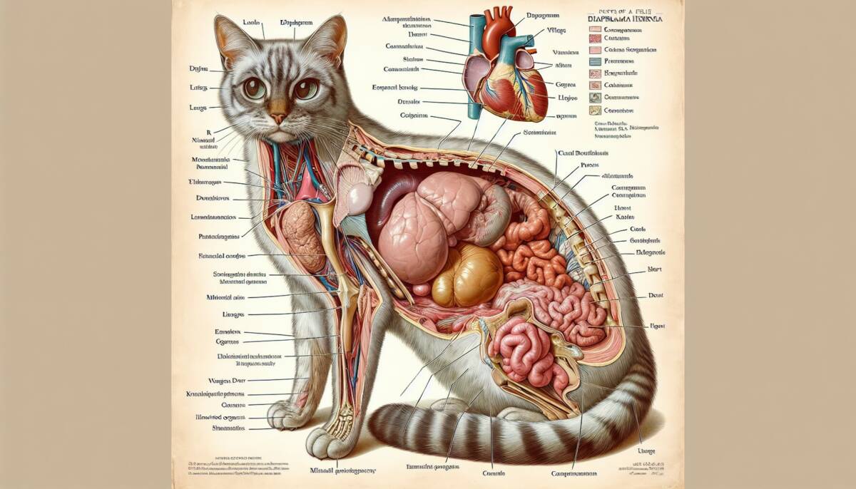 Tratamiento y síntomas de la hernia diafragmática en felinos