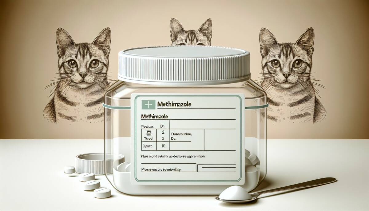 Metimazol en felinos: Dosificación, aplicaciones y efectos adversos