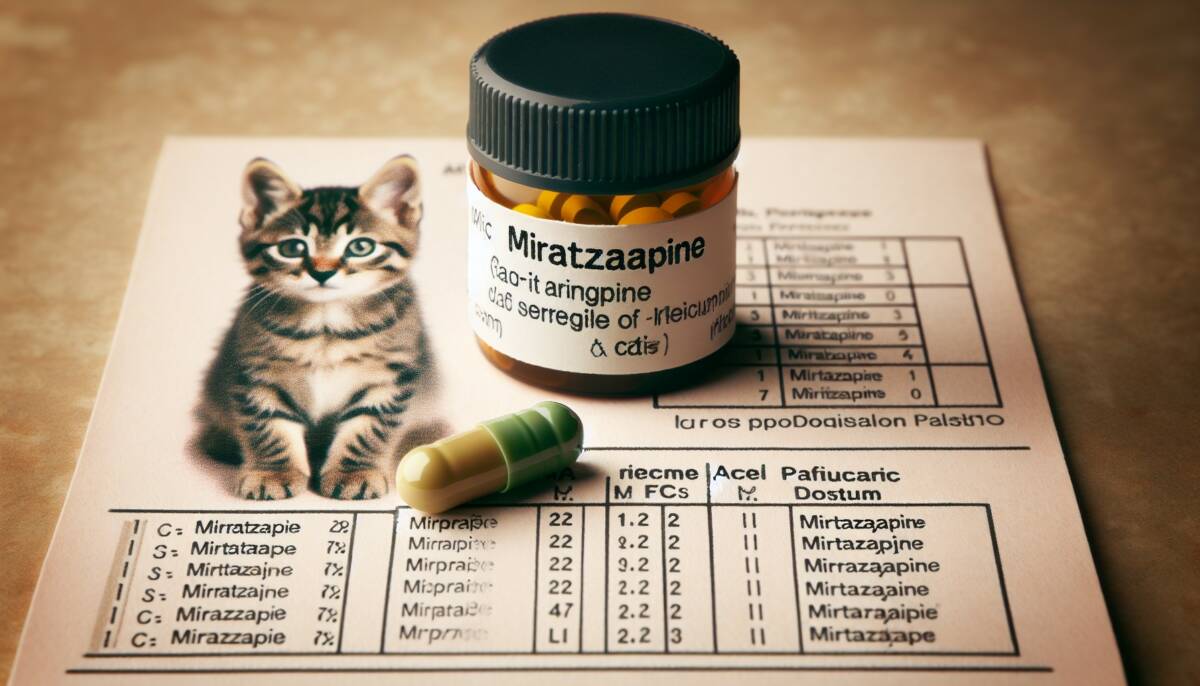 feline mirtazapine dosage