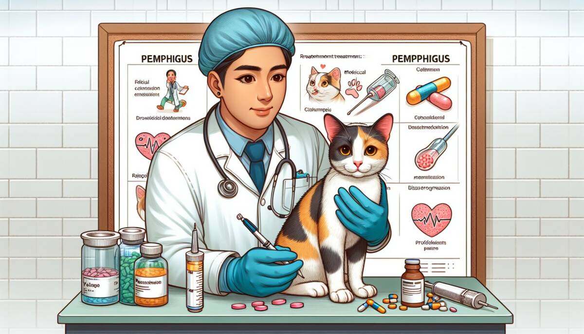 feline pemphigus treatment