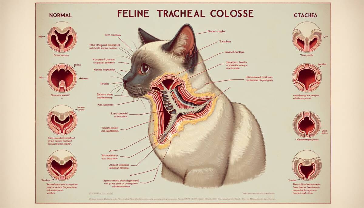 Desplome traqueal en felinos: Orígenes, manifestaciones y curas