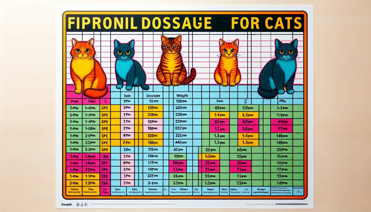 fipronil felinos dosificaci