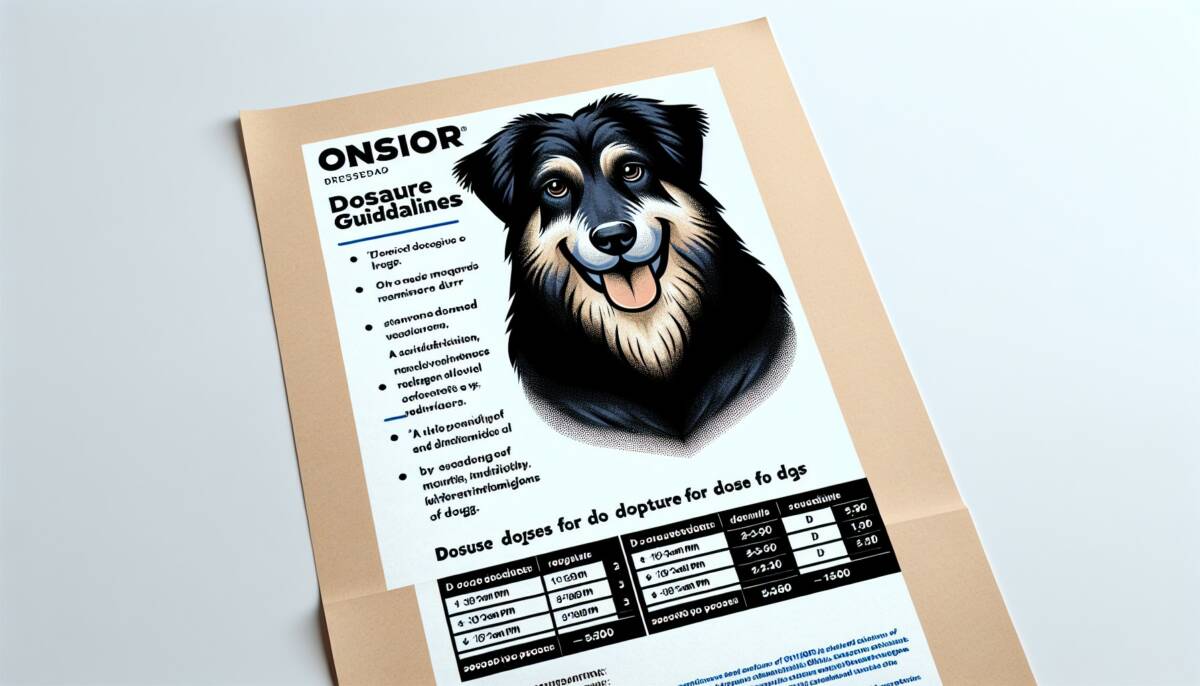 Onsior para perros – Dosis y para qué sirve