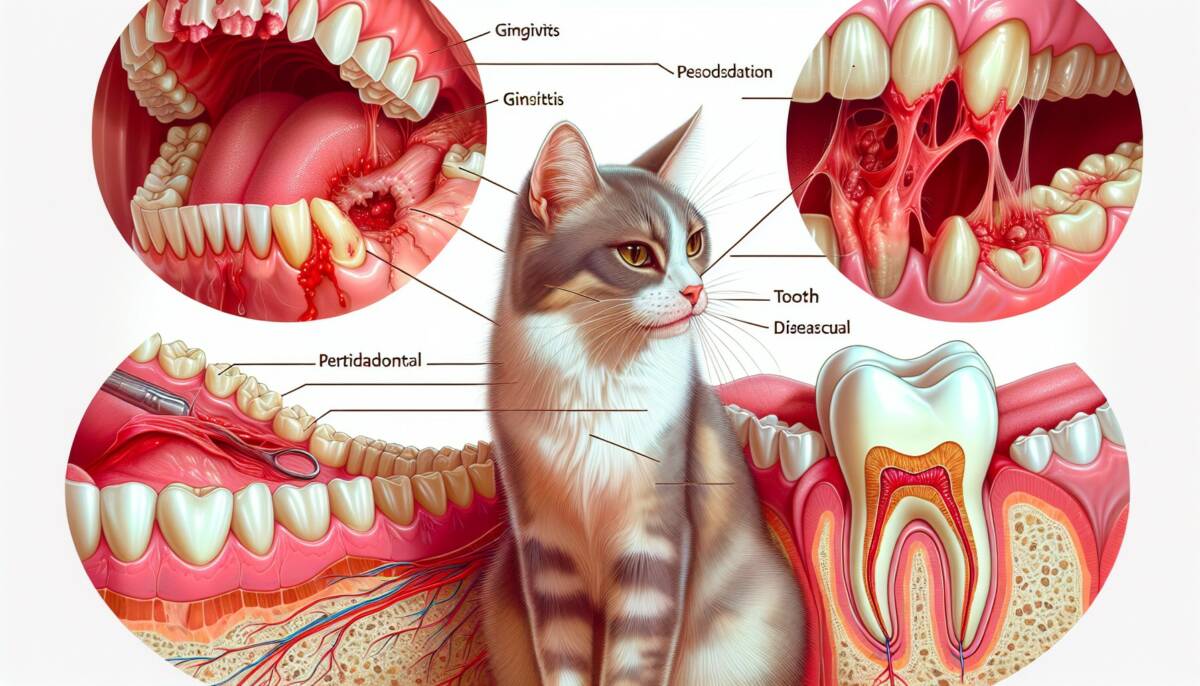 Afecciones bucales comunes en felinos domésticos