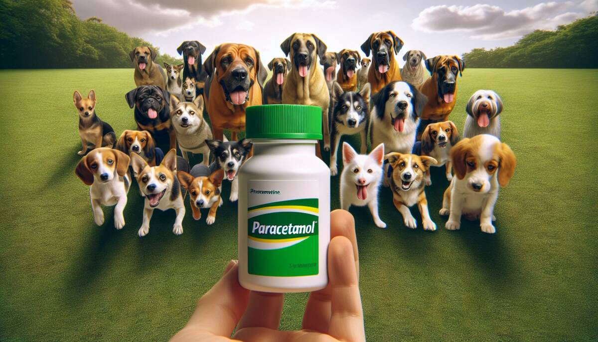 ¿Los perros pueden tomar paracetamol?