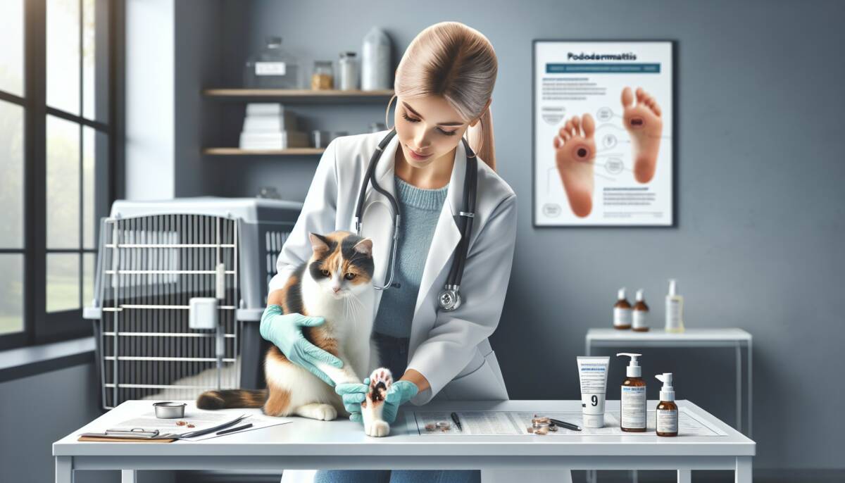 pododermatitis gatos tratamiento