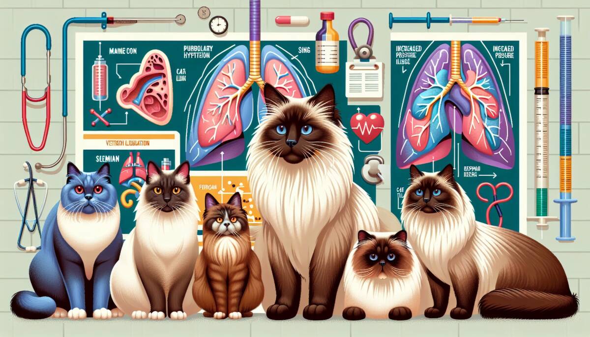 Manejo de la hipertensión pulmonar en felinos: causas, síntomas y opciones terapéuticas