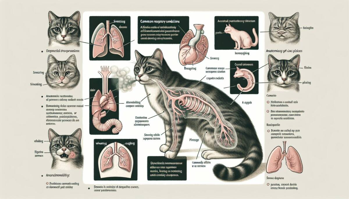 Afecciones respiratorias comunes en felinos