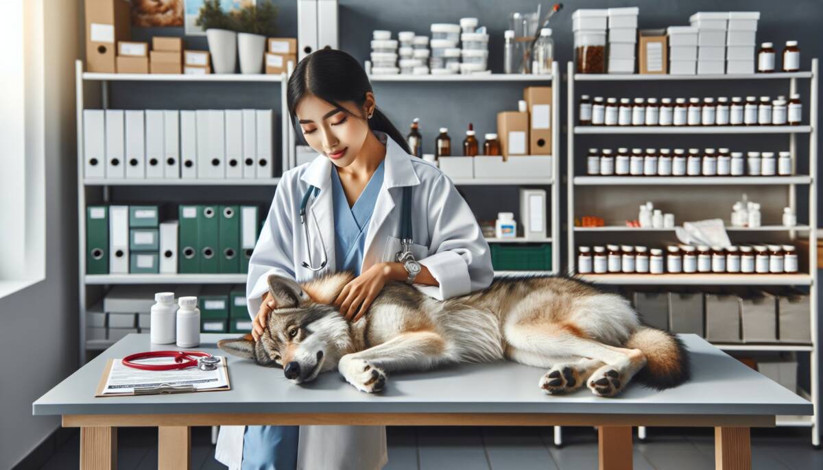 wolf dog care