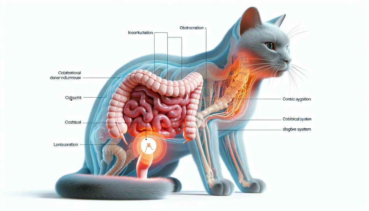 Síntomas y tratamientos para la obstrucción intestinal en felinos