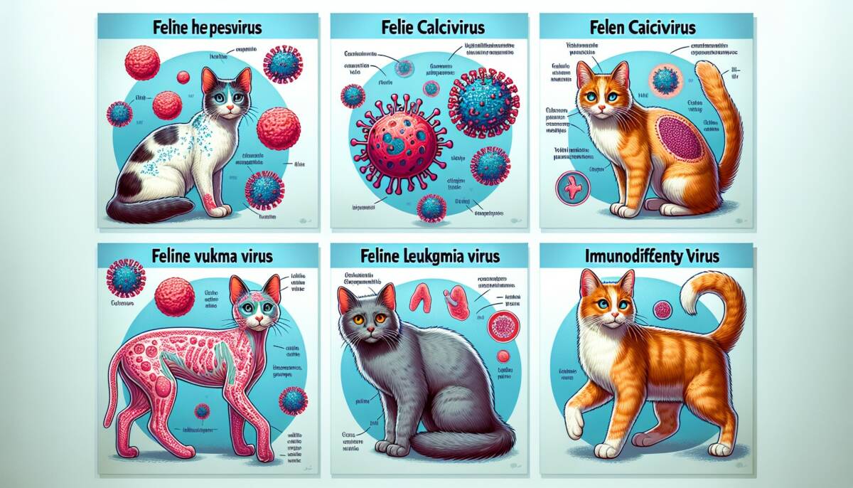 Afecciones virales comunes en felinos domésticos