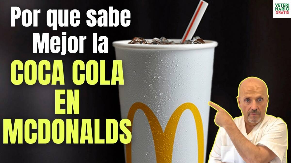 Porque sabe mejor la coca cola en mcdonalds