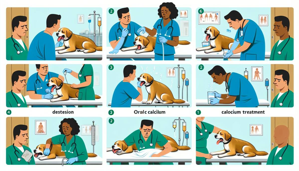 canine eclampsia treatment