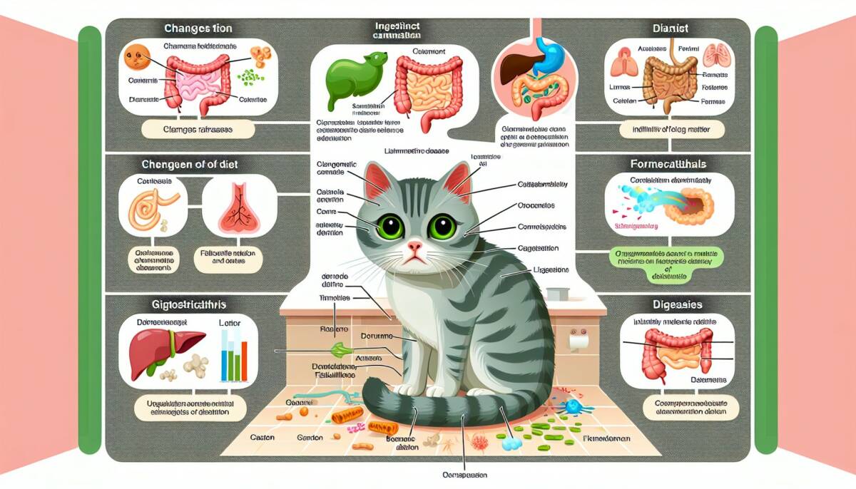 ¿Cuál es la razón de que mi gato sufra de flatulencias frecuentes?