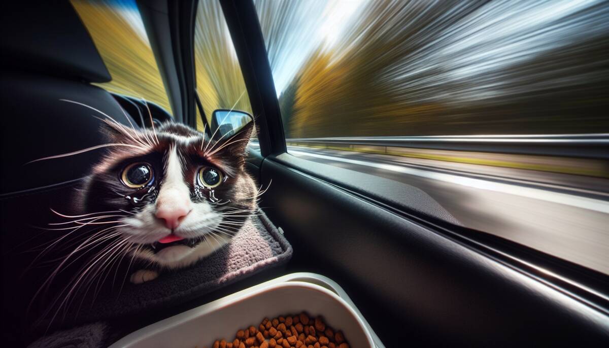 cat travel sickness