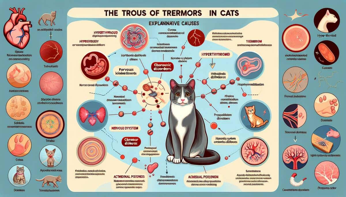 cat tremors causes