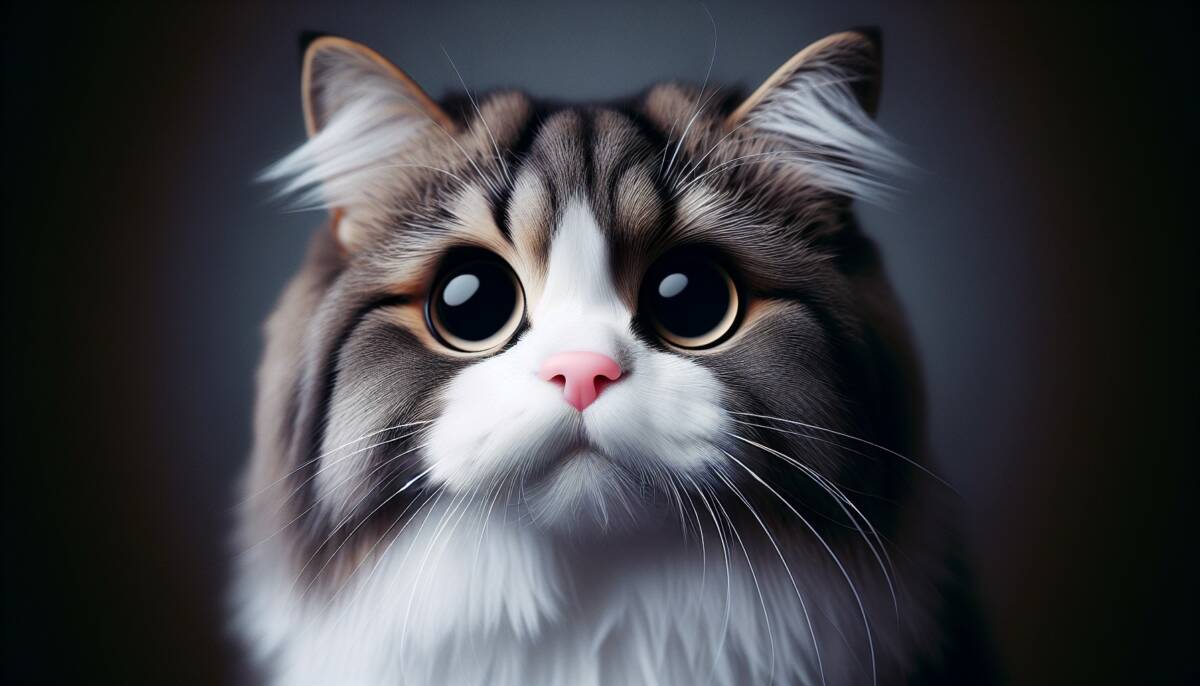 cat white nose