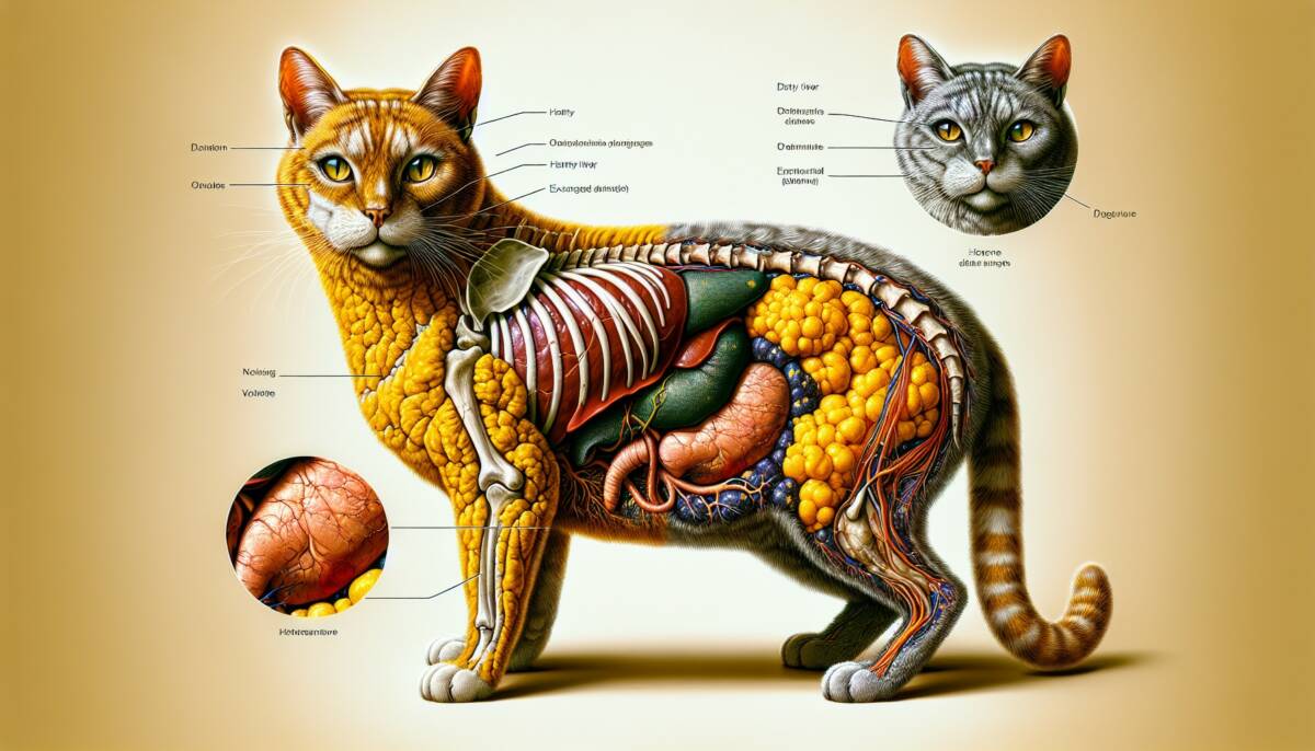 Síntomas y tratamiento del hígado graso en felinos