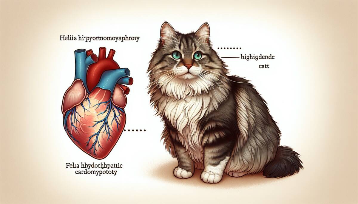 Síntomas y tratamiento de la cardiomiopatía hipertrófica en felinos