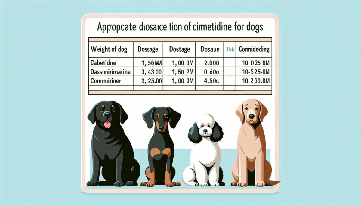 Cimetidina para perros – Dosis, usos y efectos secundarios